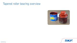 Chapter 2 SKF training front wheel tapered roller bearing (AUTO)