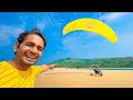 We Fly In Sky Using Real Parachute - स्वर्ग देख लिया भाई 😍