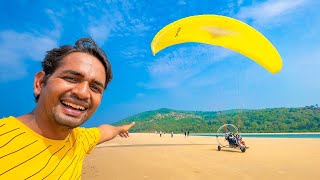 We Fly In Sky Using Real Parachute  स्वर्ग देख लिया भाई