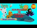 ADIVINANZAS DE ANIMALES FACILES - Adivinanzas para niños -  dibujos animados para niños pequeños