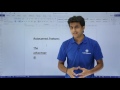 MS Word - Auto Correct Features