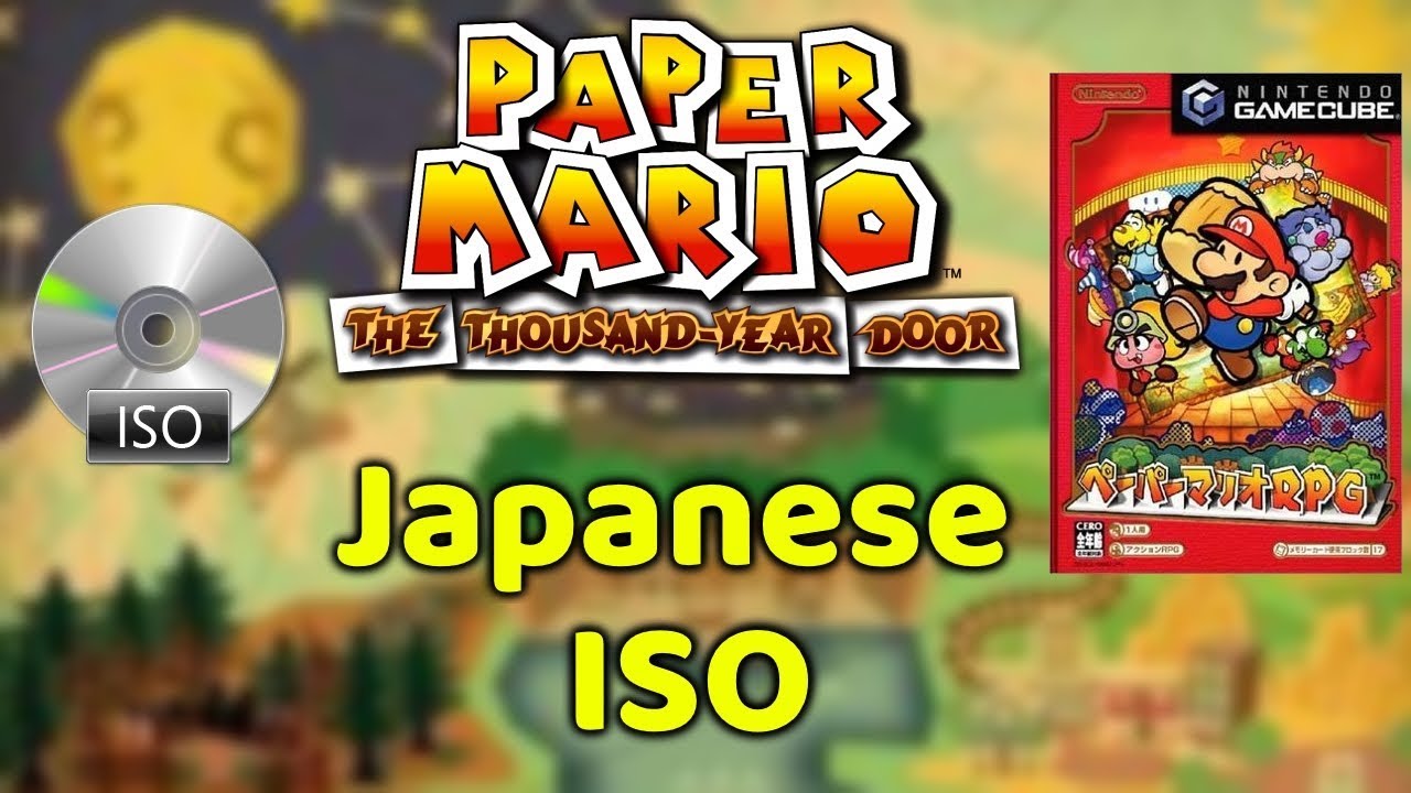 Paper Mario The Thousand Year Door Japanese Iso Download Link Youtube