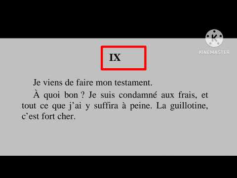 1bac le dernier jour d' un condamné chapitre 9 et 10 + جميع les figures de style شرح مبسط جدا