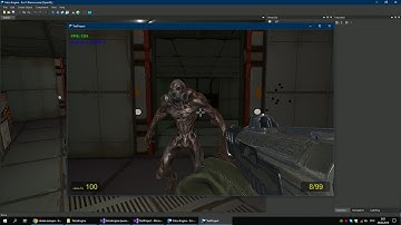 Falco Engine. Crossfading animations