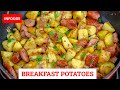 Breakfast potatoes and sausages recipe  how to cook potatoes and sausages  infoods