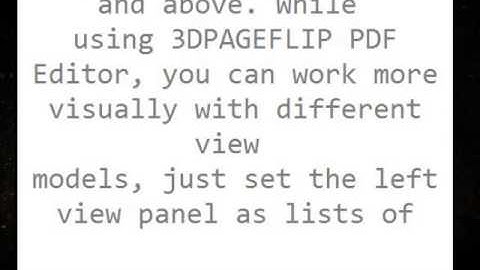 3DPageFlip PDF Editor