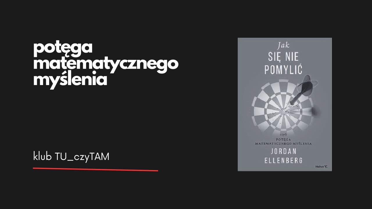 klub TU_czyTAM | książka Jak się nie pomylić, czyli potęga