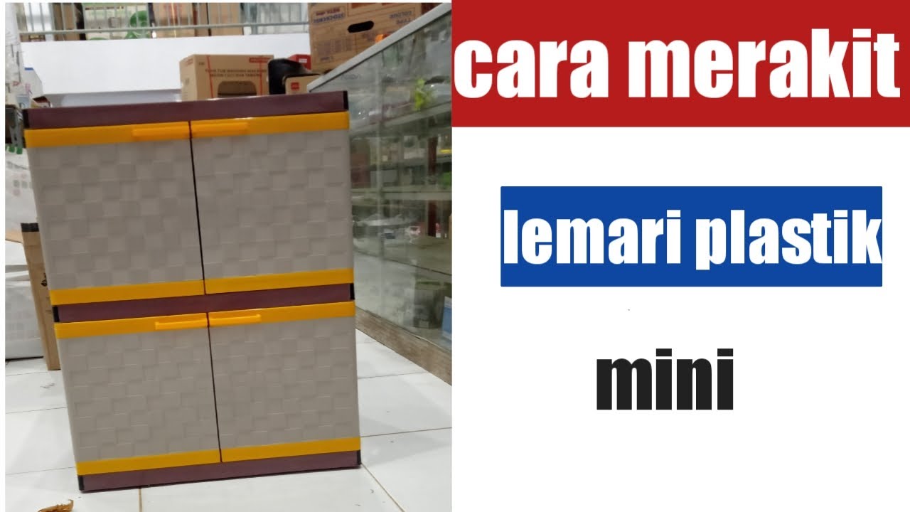  Cara  merakit  lemari  plastik  mini YouTube