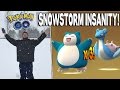 POKEMON GO IN A SNOWSTORM! TRIPLE SNORLAX & LAPRAS HATCH? BEST 10KM EGG
HATCHES EVER IN POKEMON GO