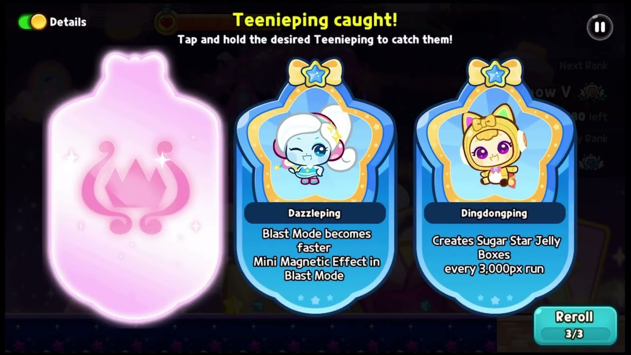 CROB | Event | Catch! Teenieping Run (Breakout), 5500M/5630M+ [COOKIE RUN OVENBREAK]