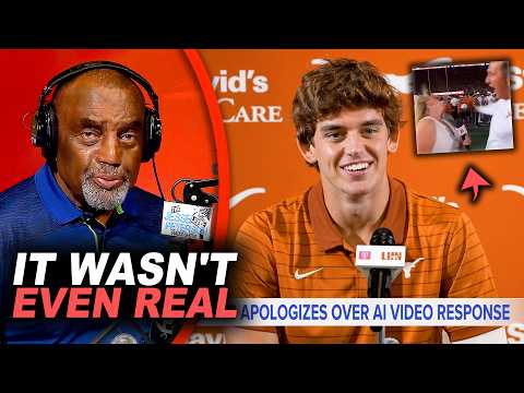 QB Apologizes for Laughing at FAKE AI Video — JLP: 'This Is Why Women Shouldn't Be in Men's Sports!'