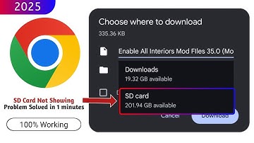 SD card not enough Space Problem Solved | Choose where to Download | EDIT MASTER AK