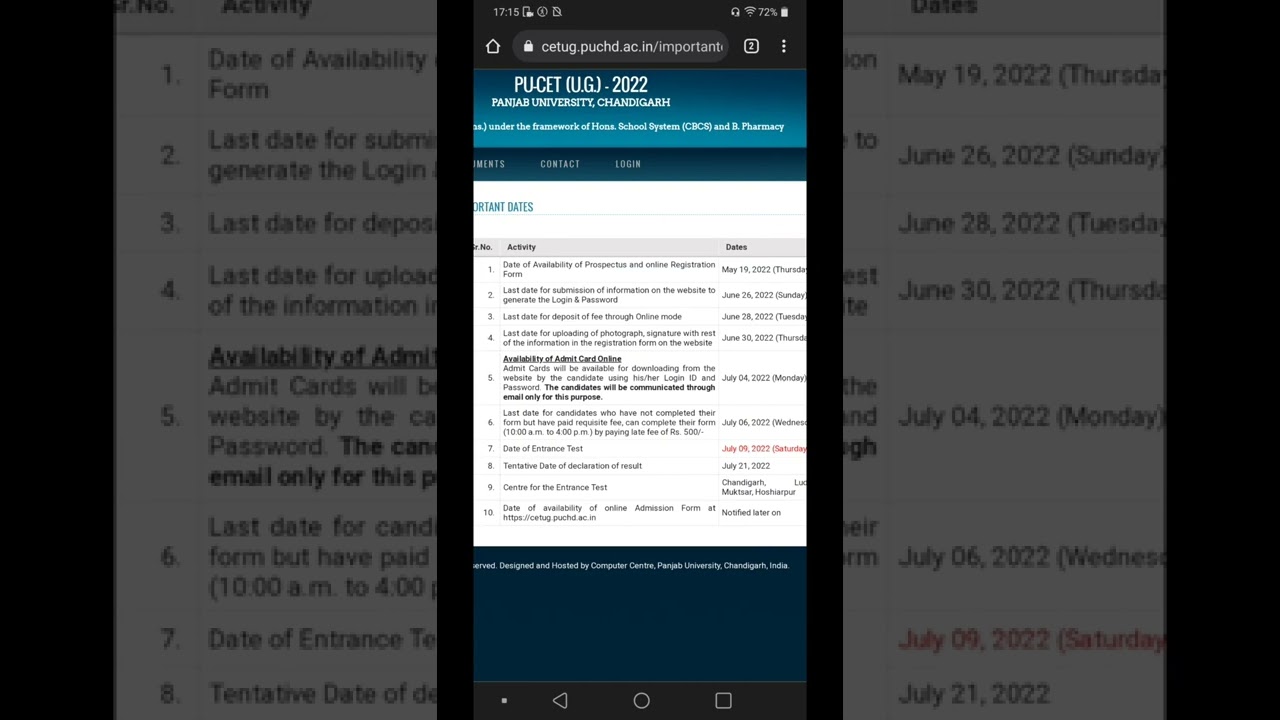 PU CET Exam Postponed Again | PU Admissions | Last Date Extended | B.Pharmacy, BSc Hons |Latest News