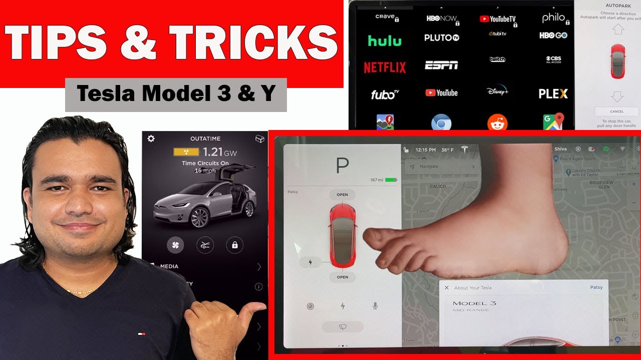 Tesla Model 3 ⚡️ Model Y - TOP Tips and Tricks ⚡️ 10 Hidden Features ...