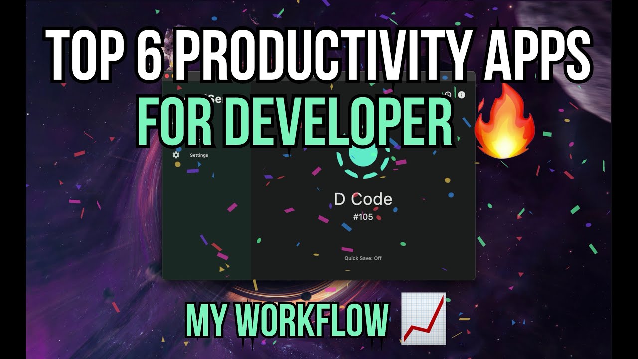 Top 6 Productivity Apps For Developer 🔥 | Must-Have Tools | D Code ...