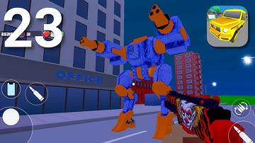 Gangs Wars: Pixel Shooter Walkthrough - Part 23 - New Robot: ROCKET RUNNER (iOS, Android)