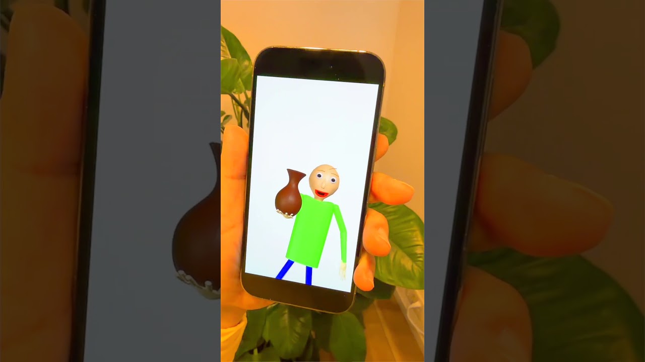 Little Bro Remotely Crushed Baldi's New Vase #humor #relatable #sad