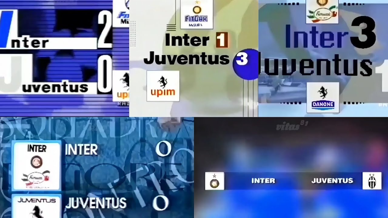 Inter-Juventus anni '90 - Domenica Sportiva 