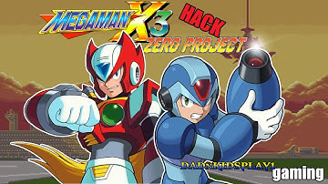 rom hack - mega man x3 zero project walkthrough #1