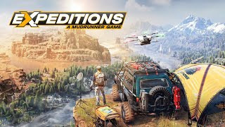 Expeditions: A MudRunner Game 50 серия : Куда течет река .