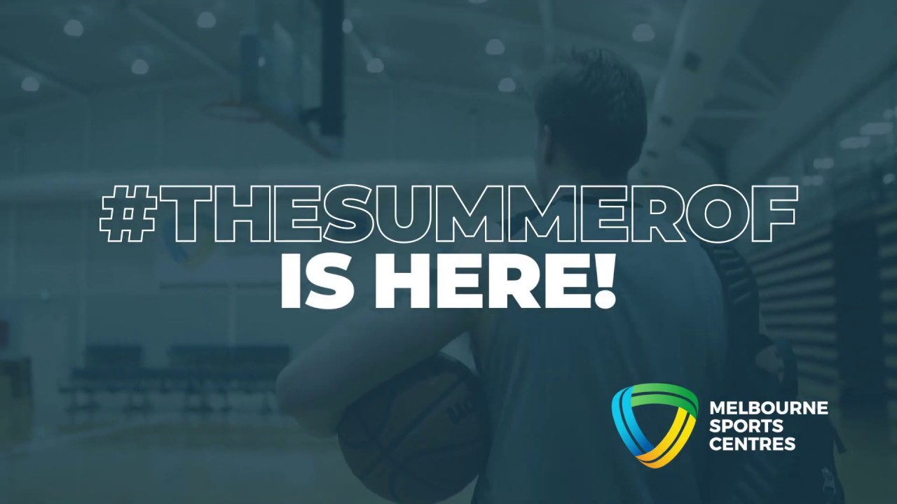 Spend your summer holidays at Melbourne Sports Centres - MSAC