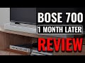 Bose Soundbar 700 | One Month Later [Truth Exposed]