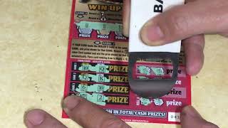 $15 SESSION OHIO LOTTERY SCRATCH OFFS ASMR STYLE SCRATCHING screenshot 4