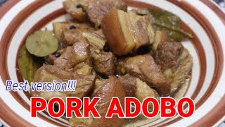 My Best Version of Pork Adobo | LIFE (vlog #53)