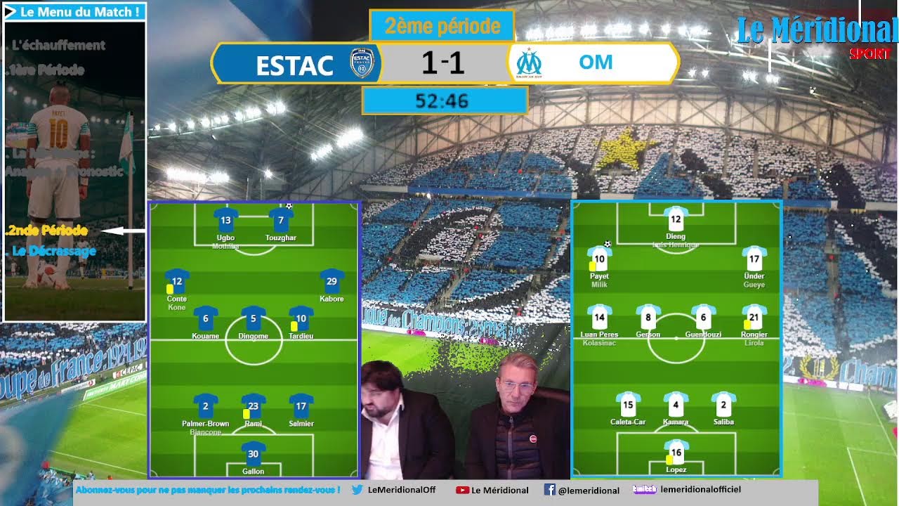 Troyes-OM : Le live du méridional !