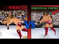 Falling stunner vs diamond cutter wr3d vs wrestling empire hgdiy