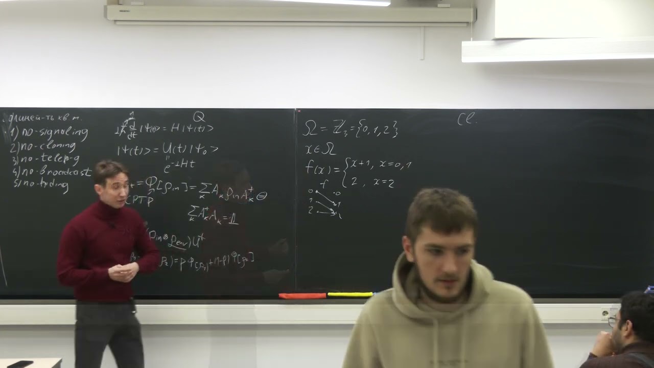 Семинар 2. Е.О. Киктенко, В.И. Яшин. Теоремы о запретах в квантовой механике