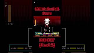 [NO HIT] Deltatraveler GG!Underfell Sans Part 2 #nohitrun #deltarune #sans #underfell