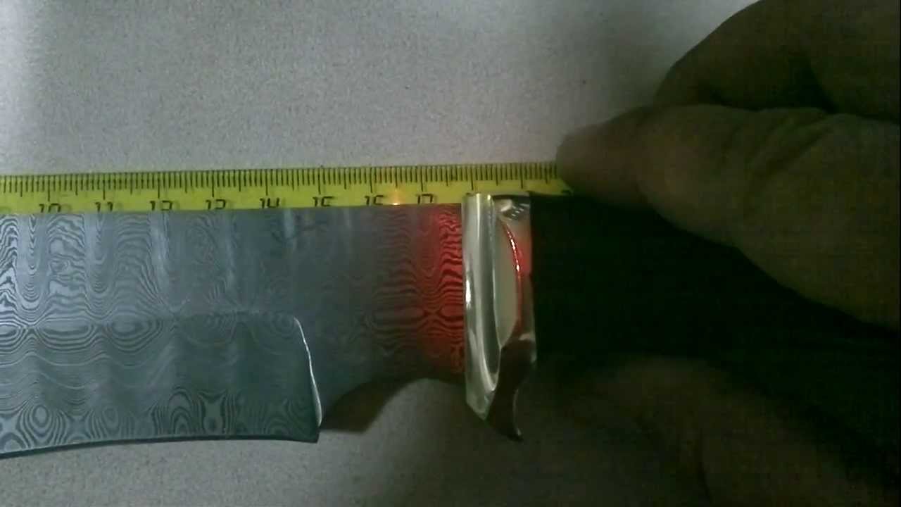 нож на заказ - YouTube