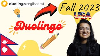 Duolingo English Test for Nepali Students | Fall 2023 | How to Prepare ? | Price | Best Score |