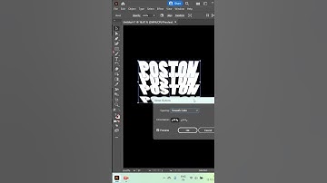Paper Flip Text Effect in Adobe Illustrator Tutorial #shorts #illustrator
