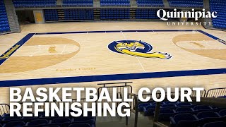 Datos Basketball court refinishing time-lapse Noticias