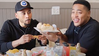 Mookie Betts Tries Soul Food in LA ft. LA Try Guy