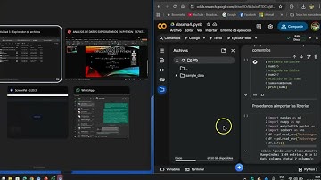 VIDEO HERRAMIENTA PYTHON PARA LA MANIPULACIÓN Y VISUALIZACIÓN DE LA INFORMACIÓN. AA3 – EVIIDENCIA 01