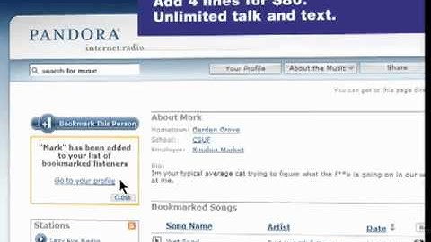 Editing your music stations in Pandora