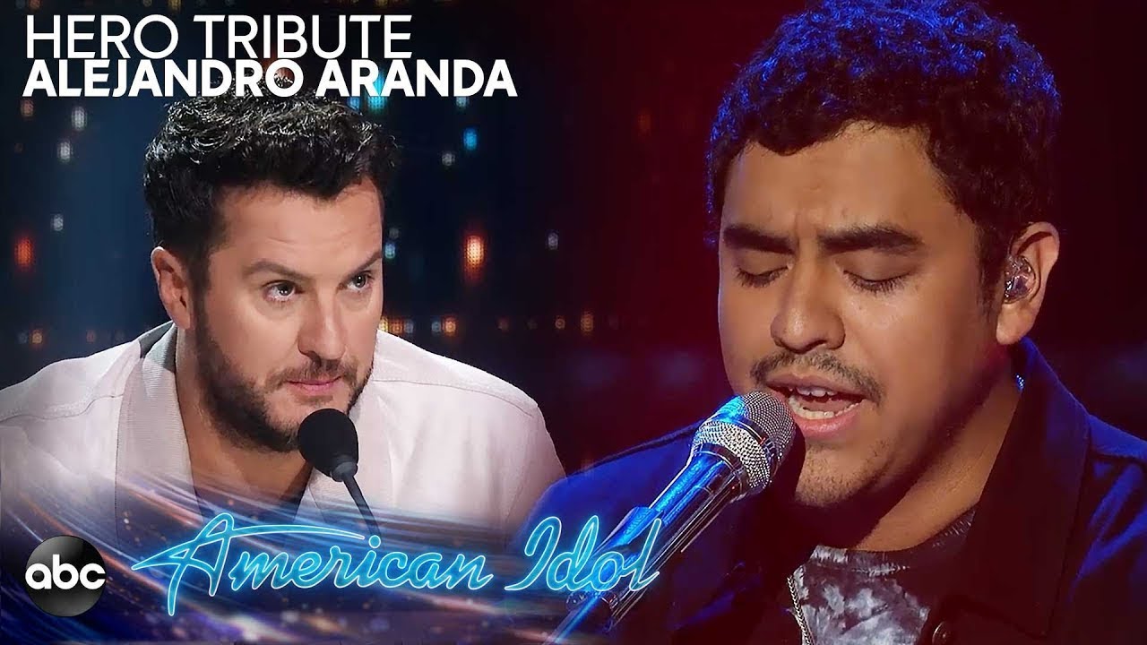 Alejandro Aranda sing "Blesser" in The Top 5 on American Idol 2019