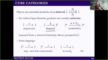 Evan Cavallo, Cubes with one connection and relative elegance
