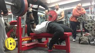 Kevin Oak 220 510 Lb Bench Press Rum 8 Training