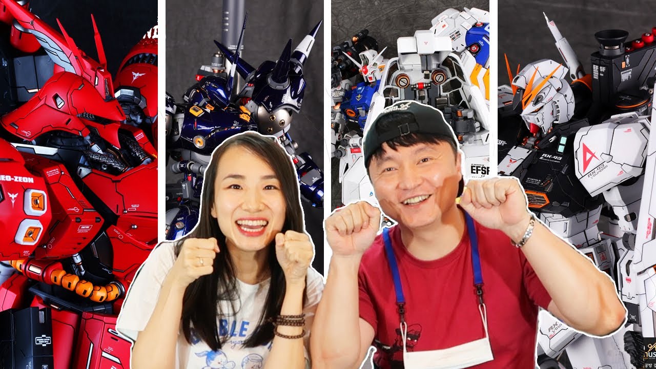 LARGEST Resin Gunpla Gallery & Painting Studio with Seoyahooya | 팀위더스 공방 + 서야후야