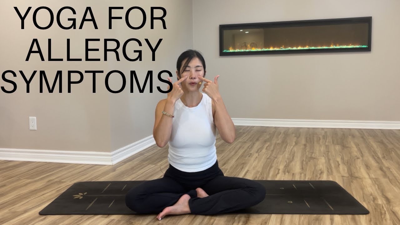 20 Mins Yoga For Seasonal Allergies Sinus & Congestion YouTube