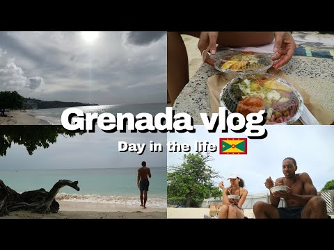 Taking A Trip To Grand Anse Beach | Grenada Vlog 2023 (Food, Trips & More) @jophoenixx