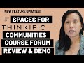 New Feature: Thinkific Spaces for Communities Demo & Improvements