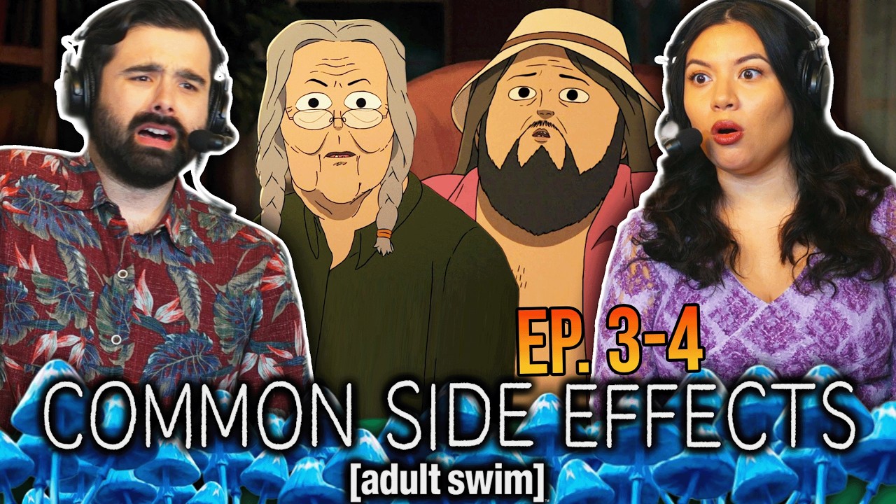 We Watched COMMON SIDE EFFECTS EPISODE 3 AND 4 For the First Time! HILDY & DUMPSITE