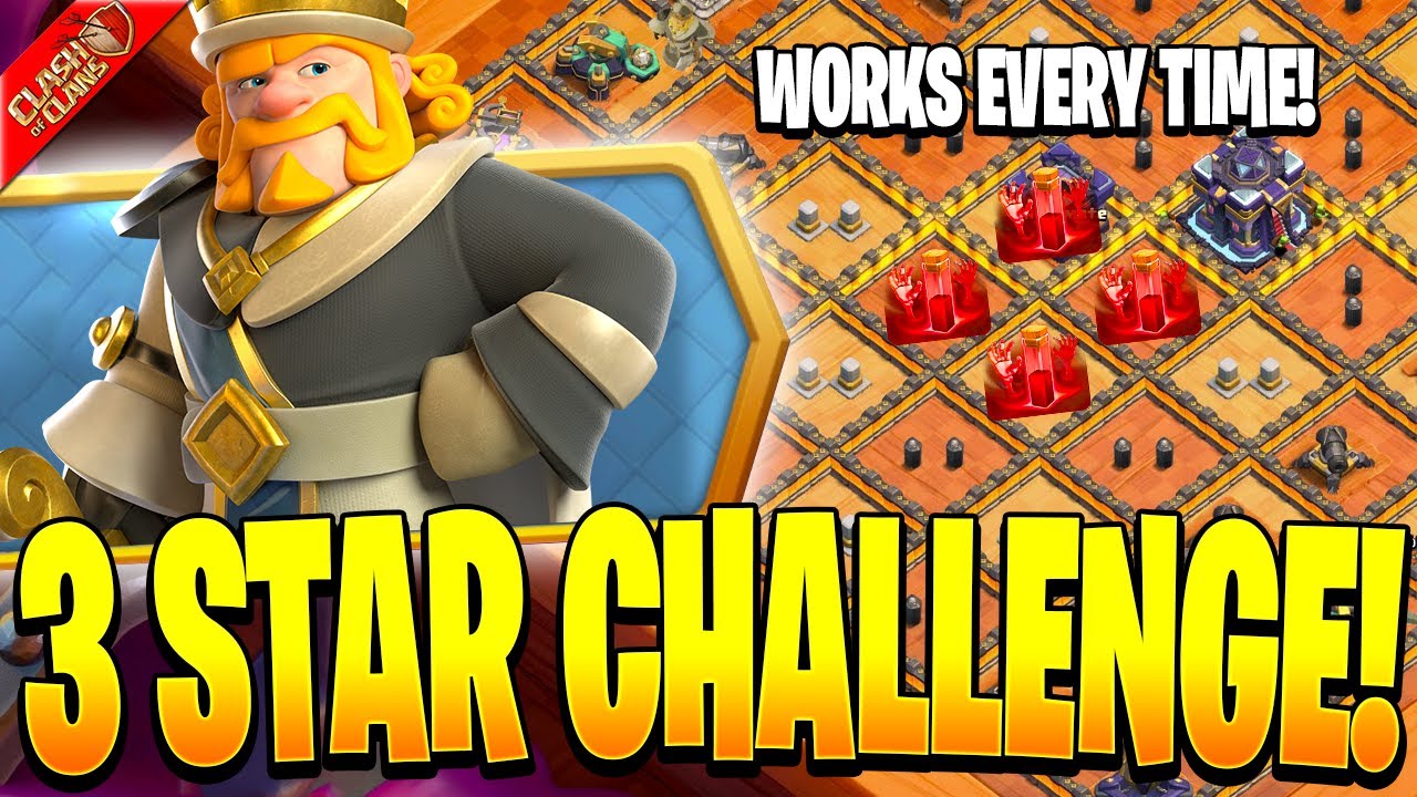 Clash of Clans: How to Beat the Checkmate King Challenge