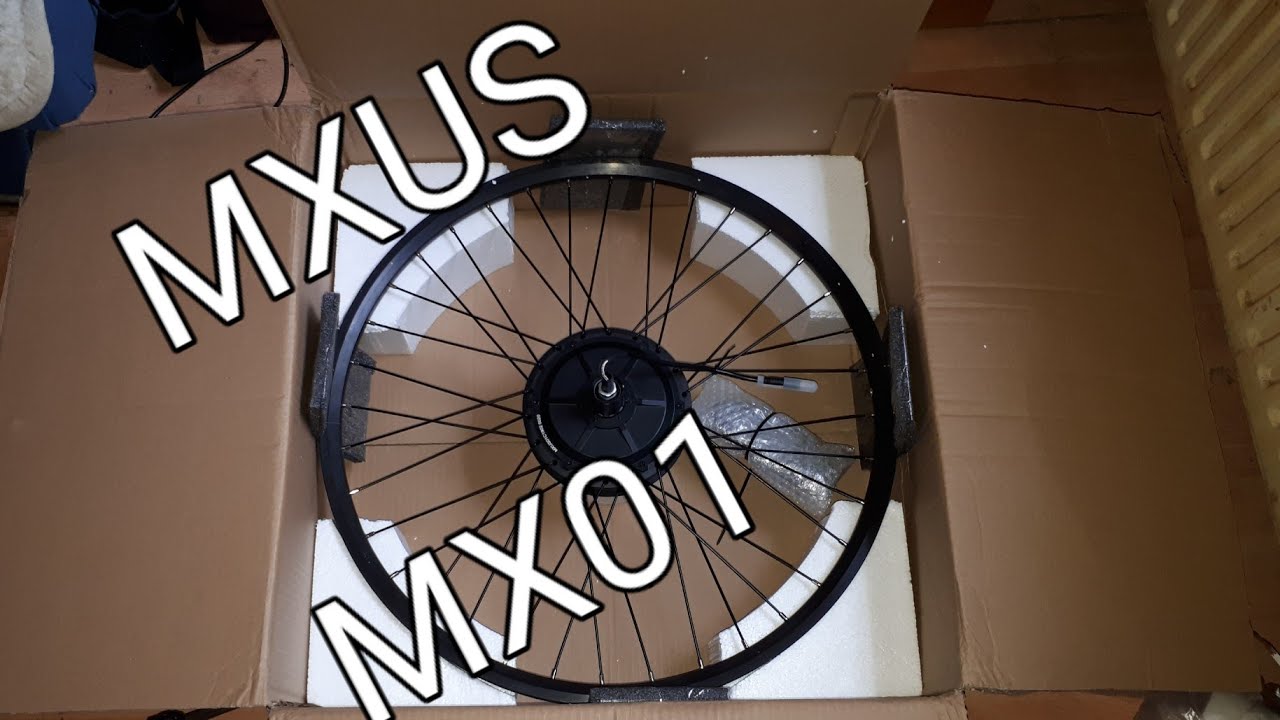 Unboxing mxus mx01 27,5 zoll  e-bike Power Motor