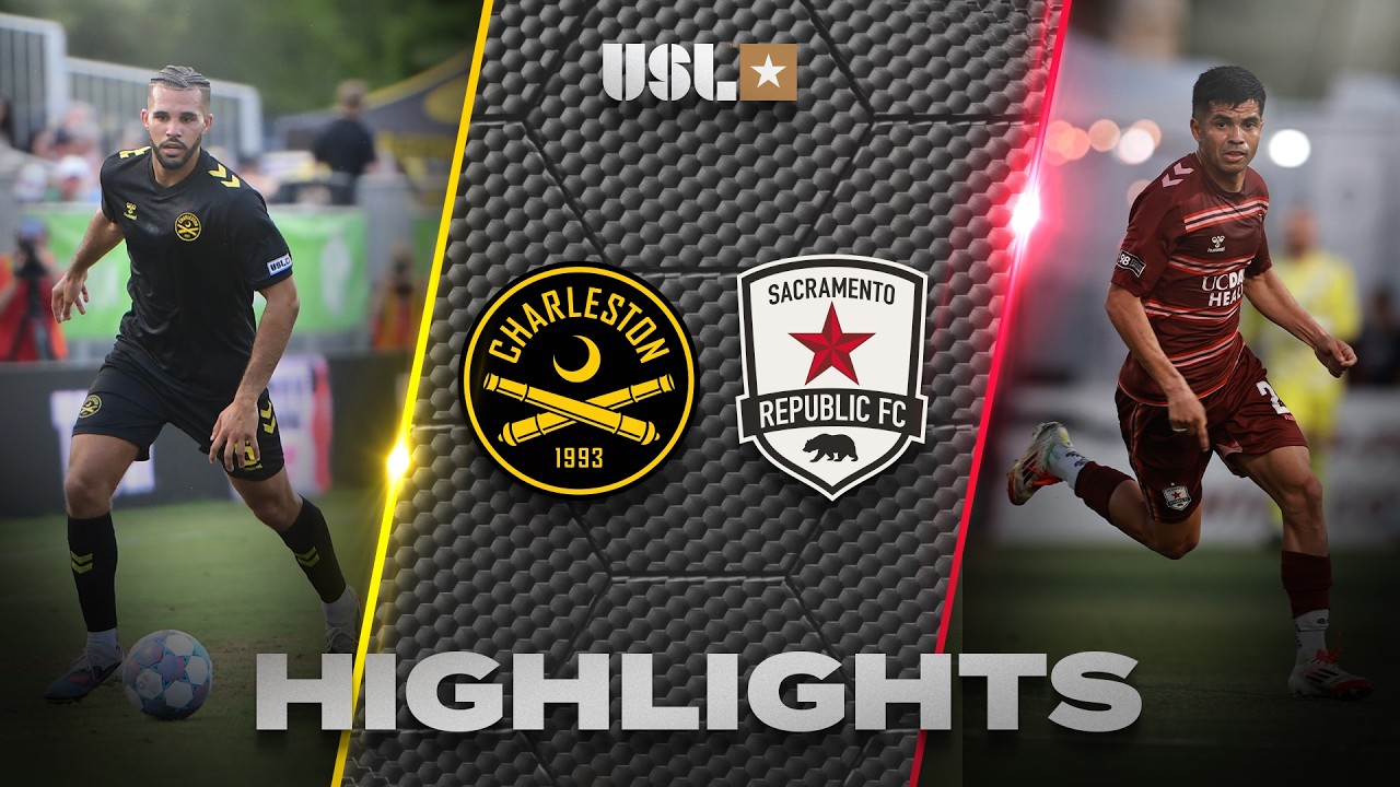 Charleston Battery 1–1 Sacramento Republic FC full highlights